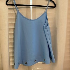 Blue hole tank top